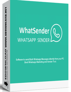 WhatSender Pro 6.2 Crack Setup Full Version Free Download