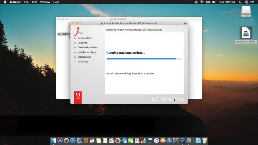 adobe acrobat version support