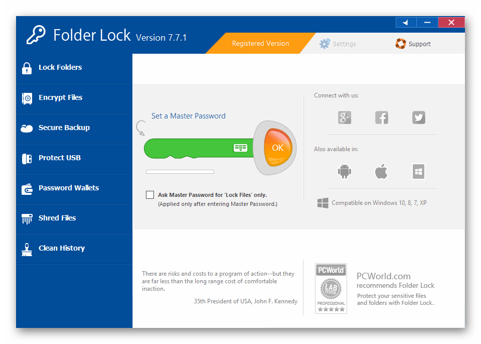 Folder Lock 7.8.3 Crack + Keygen With Torrent 2021 Download